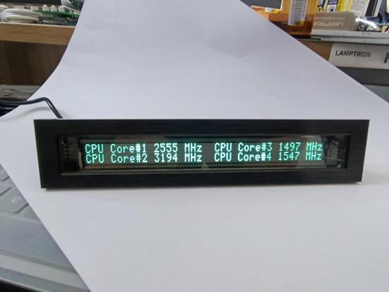PC hardware monitor & VFD display screen-VFD165 - Lamps